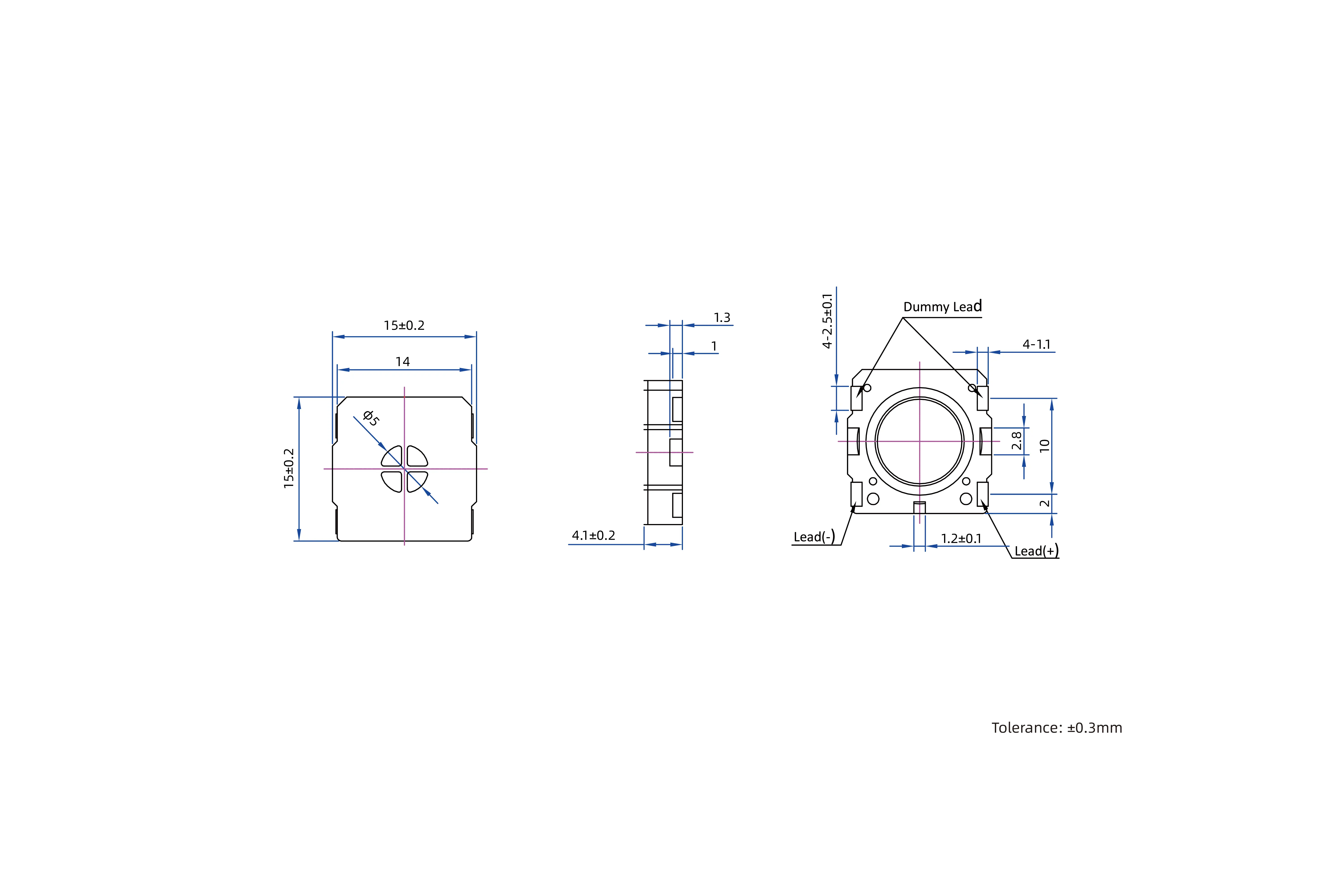 Speaker SMS1515-08H04 LF-D